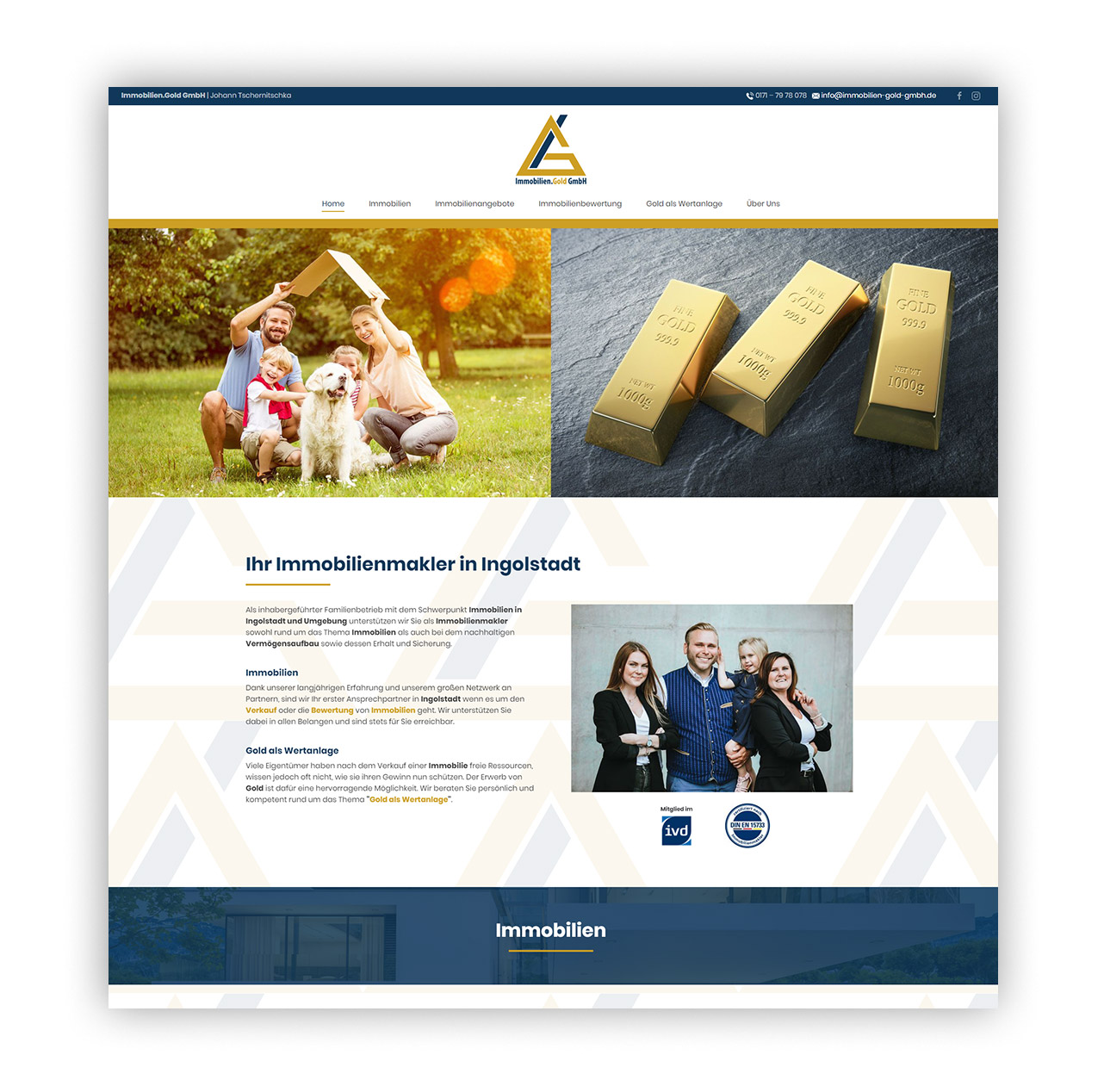 Referenzen Immobilien Gold GmbH