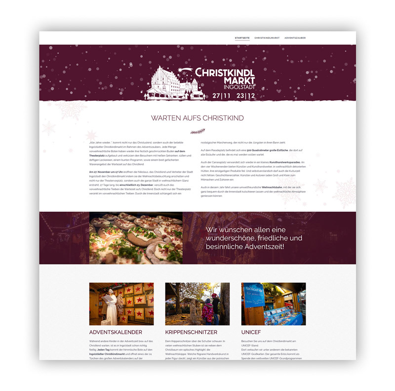 Referenzen Christkindlmarkt